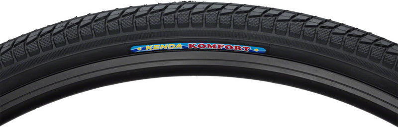 Load image into Gallery viewer, Kenda Komfort Tire 700 x 40 TPI 60 Clincher Wire Steel Black Touring Hybrid
