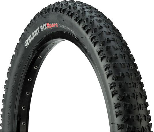 Kenda Slant 6 Tire 20 x 2.6 Clincher Wire Black Reflective BMX MountaiN Bike