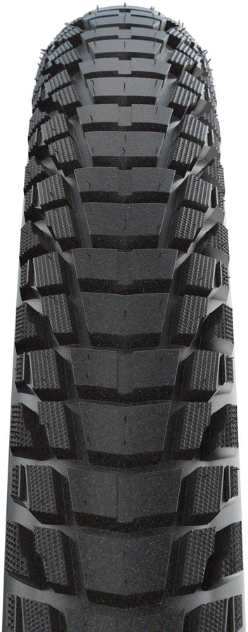 Pack of 2 Schwalbe Marathon Plus Tour Tire - 700 x 47, Clincher, Wire, Black/Reflective, Performance Line, Smart DualGuard, Addix