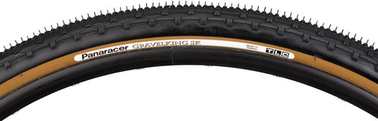 2 Pack Panaracer GravelKing SK Tire 700 x 50 Tubeless Folding Black/Brown