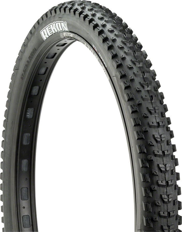 Load image into Gallery viewer, Maxxis Rekon Tire 27.5 X 2.8 120Tpi Triple Compound Exo Casing Tubeless Mountain
