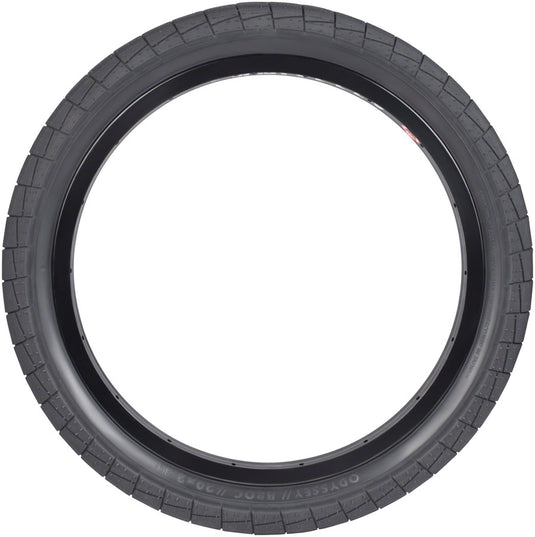 Odyssey Broc Tire 20 x 2.4 Clincher Wire Black Reflective BMX Bike