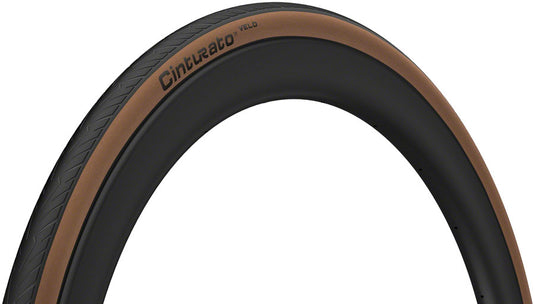 Pirelli Cinturato Velo TLR Tire 700 x 28 Tubeless Folding Classic Tan