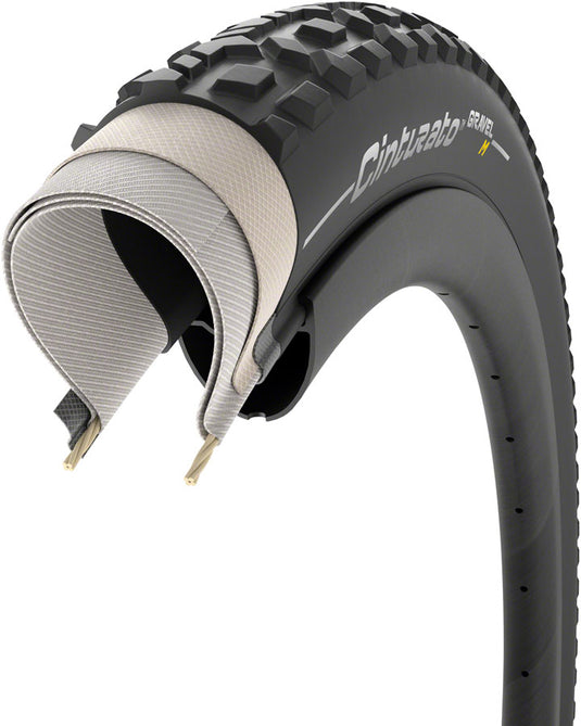 Pirelli Cinturato Gravel M Tire Tubeless Folding Black SpeedGRIP 650 x 45