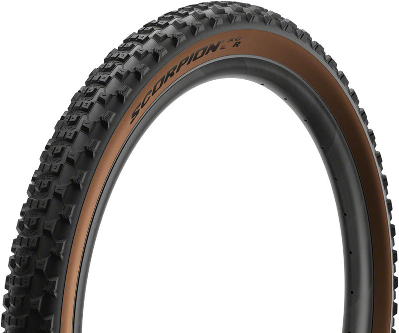 Load image into Gallery viewer, Pirelli Scorpion XC R Tire Tubeless Folding Classic Tan SmartGRIP 29 x 2.2
