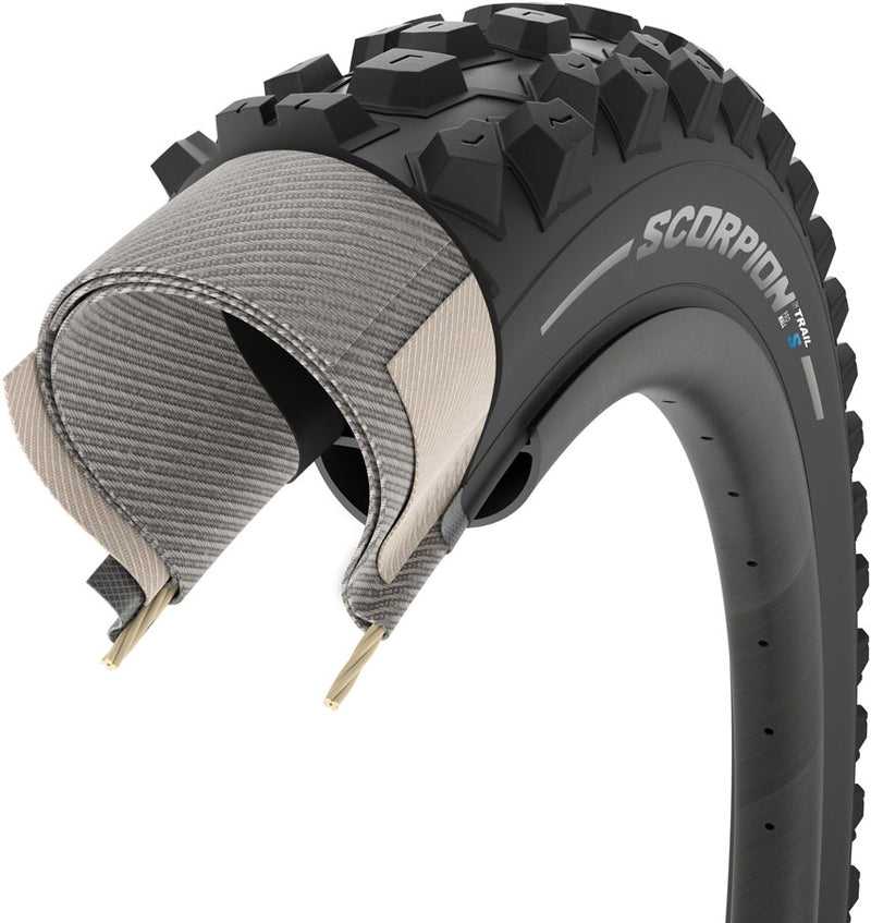 Load image into Gallery viewer, Pirelli Scorpion Trail S Tire - 29 x 2.4 Tubeless Folding Black ProWall
