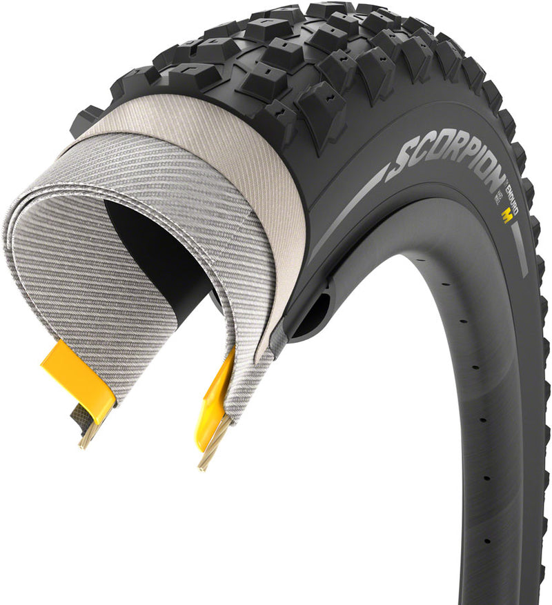 Load image into Gallery viewer, Pirelli Scorpion Enduro M Tire Tubeless Folding Black SmartGRIP 27.5 x 2.6
