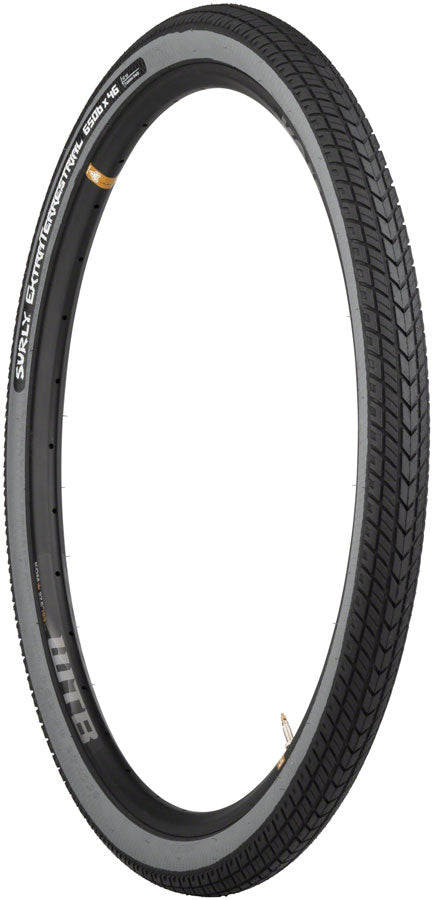 Load image into Gallery viewer, Surly ExtraTerrestrial Tire 650b x 46 Tubeless Folding Black/Slate 60tpi
