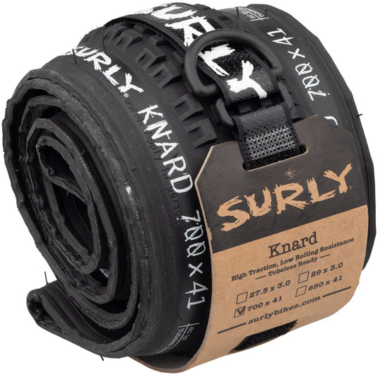 Surly Knard Tire 700 x 41 Tubeless Folding Black 60tpi Road Bike