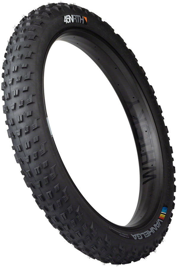 Load image into Gallery viewer, 45NRTH Vanhelga Tire 26 x 4.2 TPI 120 Tubeless Folding Black Fat Bike
