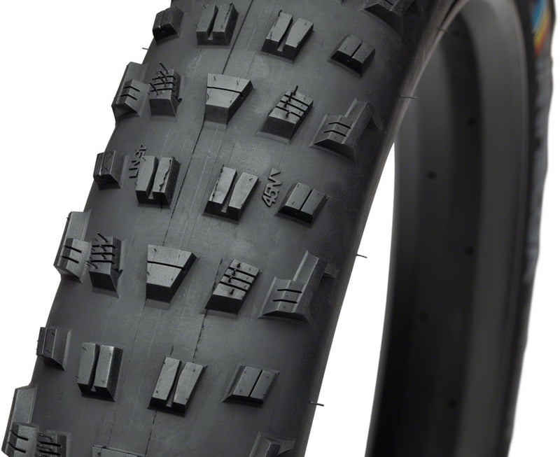 Load image into Gallery viewer, 45NRTH Vanhelga Tire 26 x 4.2 TPI 120 Tubeless Folding Black Fat Bike
