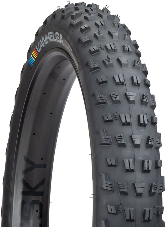 45NRTH Vanhelga Tire 26 x 4.2 TPI 120 Tubeless Folding Black Fat Bike