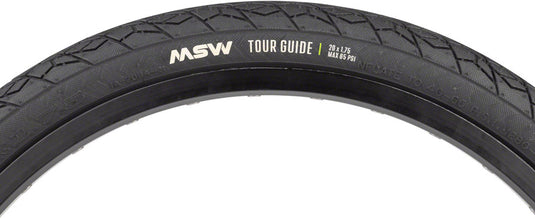 MSW Tour Guide Tire - 20 x 1.75, Black, Folding Wire Bead, 33tpi