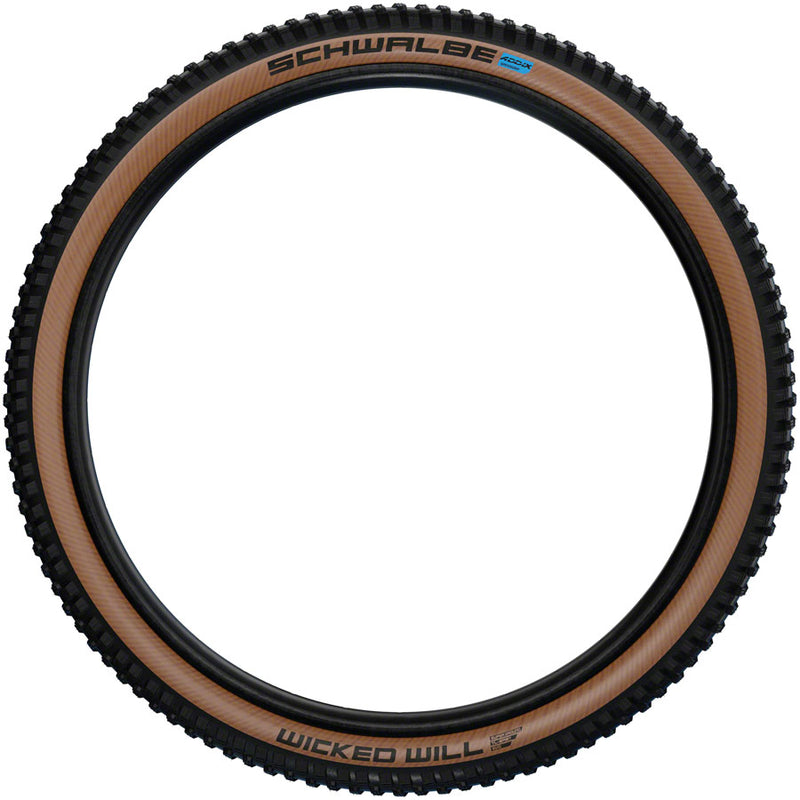 Load image into Gallery viewer, Schwalbe Wicked Will Tire - 29 x 2.25, Tubeless, Folding, Black/Transparent, Evolution Line, Super Race, Addix SpeedGrip
