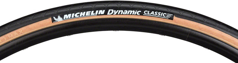 Load image into Gallery viewer, Michelin Dynamic Classic Tire 700 x 25 Clincher Wire Black/Tan Road Bike
