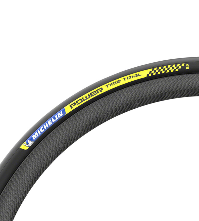 Load image into Gallery viewer, Michelin Power Time Trial Tire - 700 x 25, Clincher, Folding, Black
