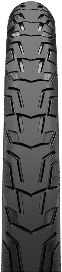 Load image into Gallery viewer, Continental Ride City Tire - 700 x 42, Clincher, Wire, Black/Reflex, ExtraPuncture Belt, E25
