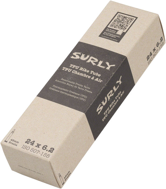 Surly TPU Tube - 24 x 6.2, 48mm Presta Valve