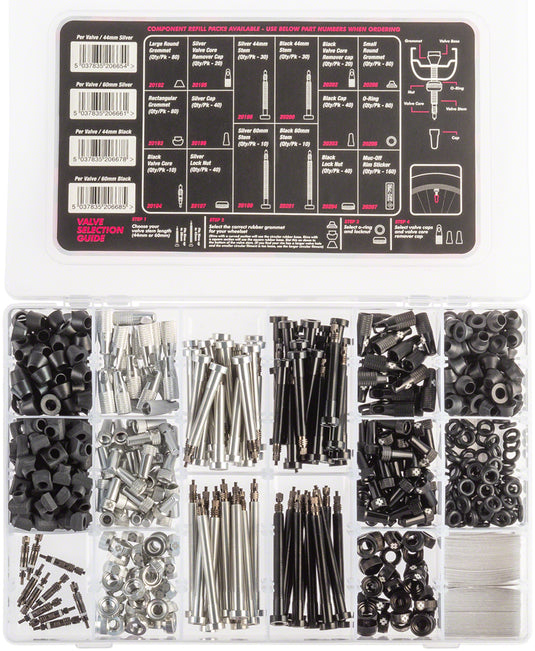 Muc-Off Workshop Tubeless Valve Box - Silver/Black