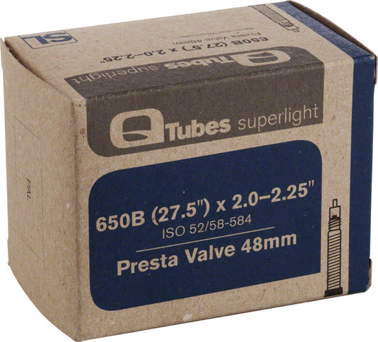 Teravail Superlight Tube - 27.5 x 2 - 2.4, 48mm Presta Valve