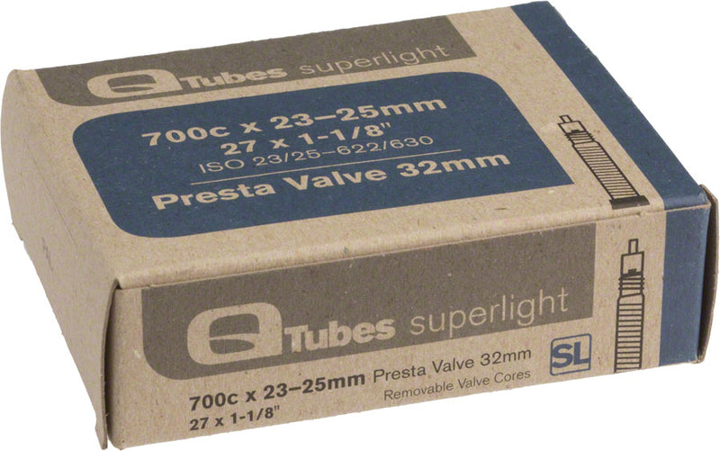 Load image into Gallery viewer, Teravail Superlight Tube - 700 x 20 - 28mm, 40mm Presta Tube Valve
