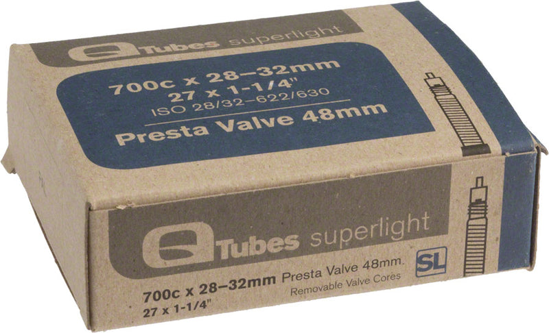 Load image into Gallery viewer, Teravail Superlight Tube - 700 x 28-32mm, 48mm Presta Tube Valve
