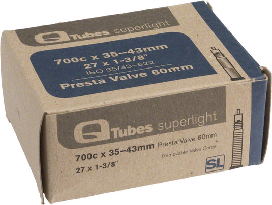 Teravail Superlight Tube - 700 x 35-45mm, 60mm Presta Tube Valve