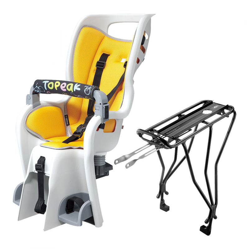 Load image into Gallery viewer, Topeak Baby Seat II Child Seat With Disc Compatible Rear Rack Fits 26&quot; MTX 2.0
