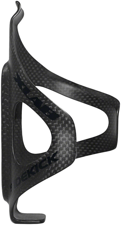 XLAB Sidekick Carbon Water Bottle Cage - Left Entry, Matte Black