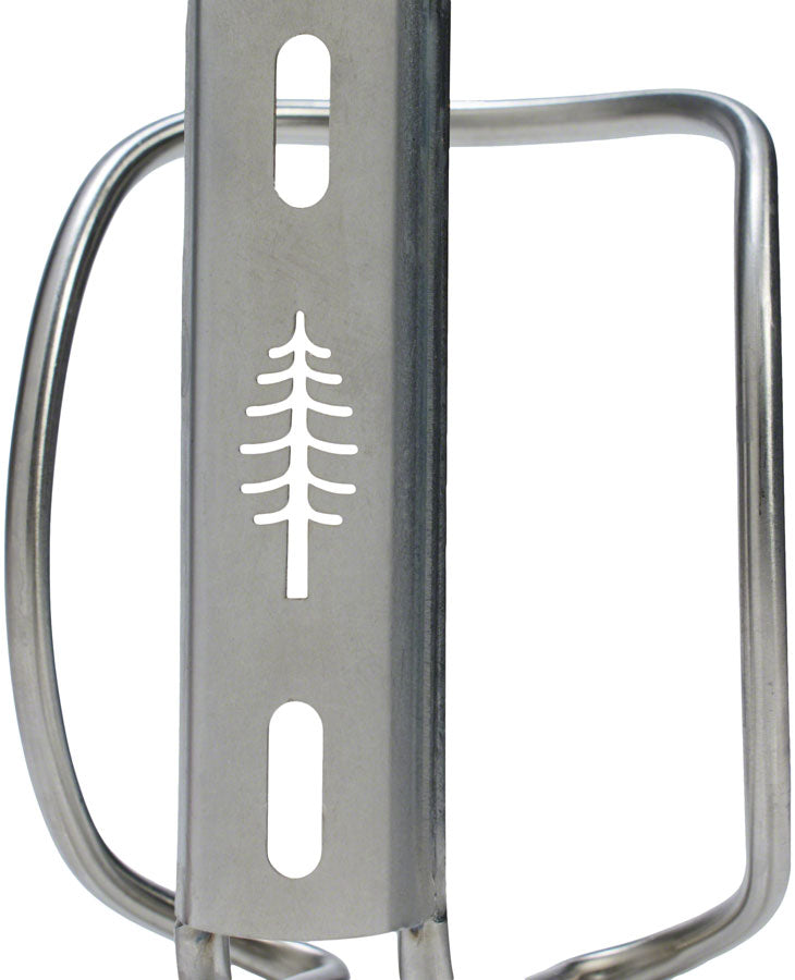 Load image into Gallery viewer, PDW ZigZag Water Bottle Cage - Silver
