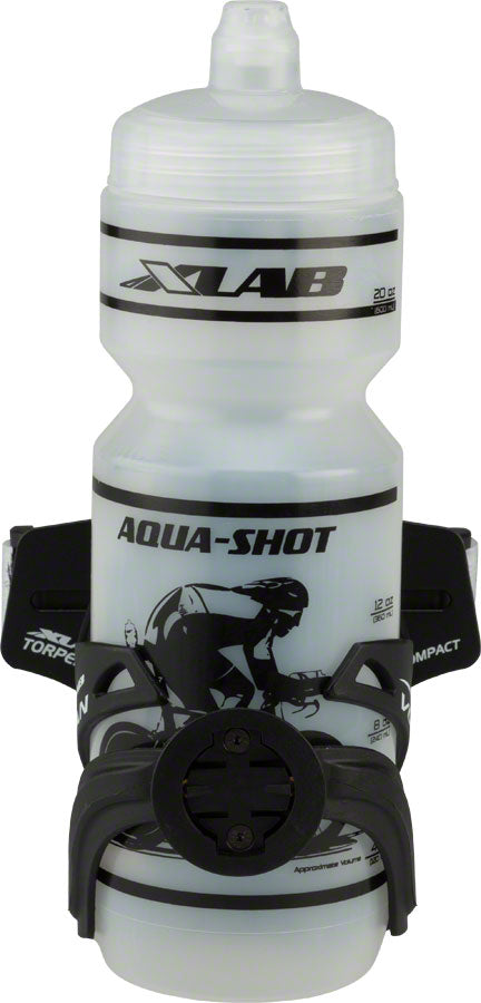 Load image into Gallery viewer, XLAB Torpedo Kompact 125 Water Bottle Cage Black
