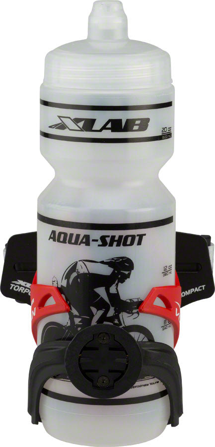 XLAB Torpedo Kompact 125 Water Bottle Cage Red