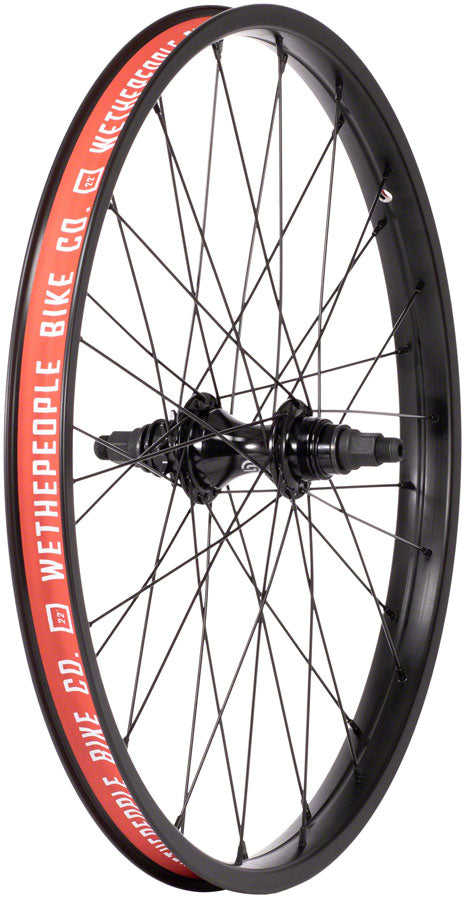 Load image into Gallery viewer, We The People Audio Rear Wheel 22in 14x110mm Rim Brake 9T Cassette Clincher
