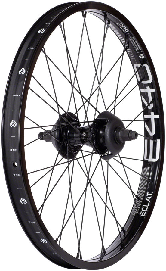 Load image into Gallery viewer, Eclat E440 Rear Wheel - 20&quot;, 14 x 110mm, Rim Brake, Cassette, Black, Clincher, LSD, Cortex
