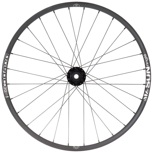 Sun Ringle Duroc 30 JUNIT Alloy Front Wheel 24in 15/QRx100mm 6-Bolt TCS Black