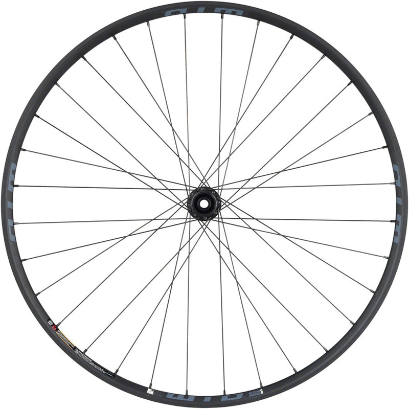 Load image into Gallery viewer, Quality Wheels BearPawls / WTB KOM i23 Front Wheel - 700c, 12 x 100mm, Center-Lock, Black
