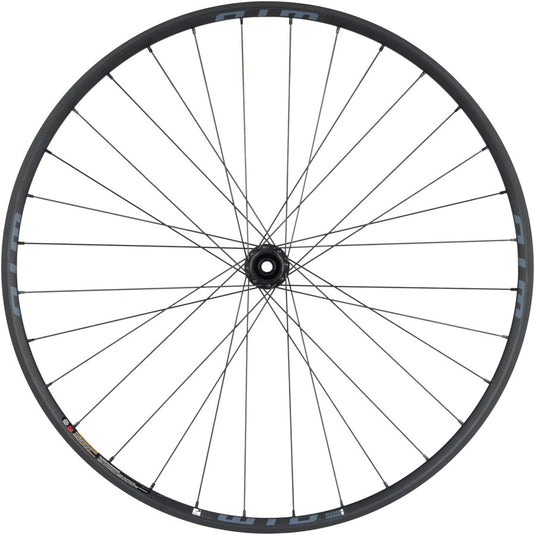 Quality Wheels BearPawls / WTB KOM i23 Front Wheel - 700c, 12 x 100mm, Center-Lock, Black