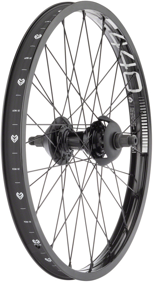 Load image into Gallery viewer, Eclat E440 Rear Wheel - 20&quot;, 14 x 110mm, Rim Brake, Cassette, Black, Clincher
