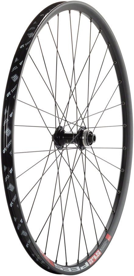 Quality Wheels 105/DT 533d Front Wheel 27.5in 12x100mm Center Lock TCS Black