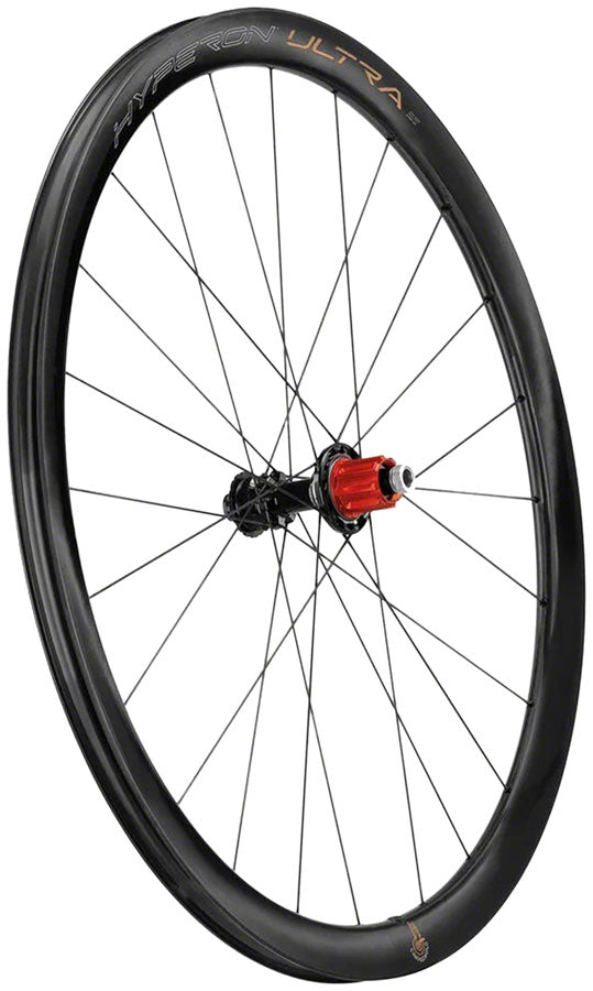 Load image into Gallery viewer, Campagnolo Hyperon Ultra Rear Wheel - 700c, 12 x 142mm, Center-Lock, N3W, 2-Way Fit, Carbon
