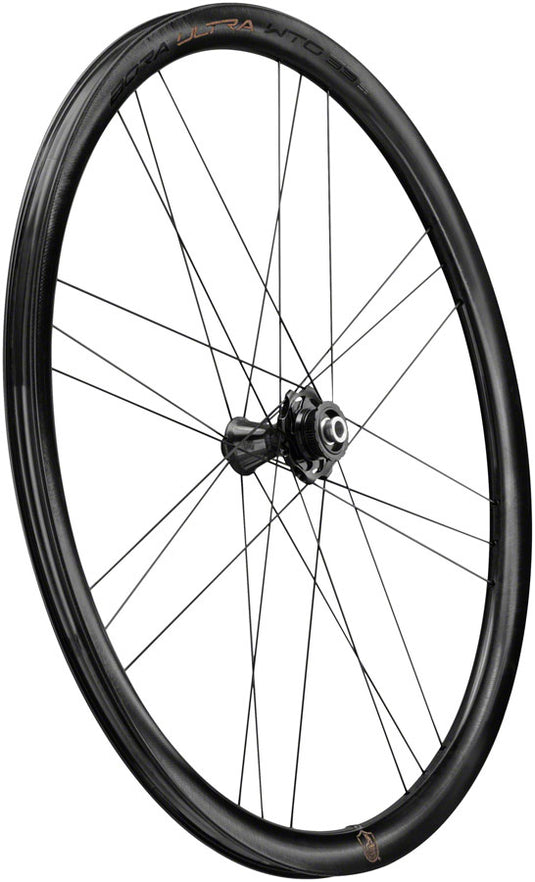 Campagnolo BORA Ultra WTO 33 Front Wheel 700c 12x100mm Center Lock Carbon Gray