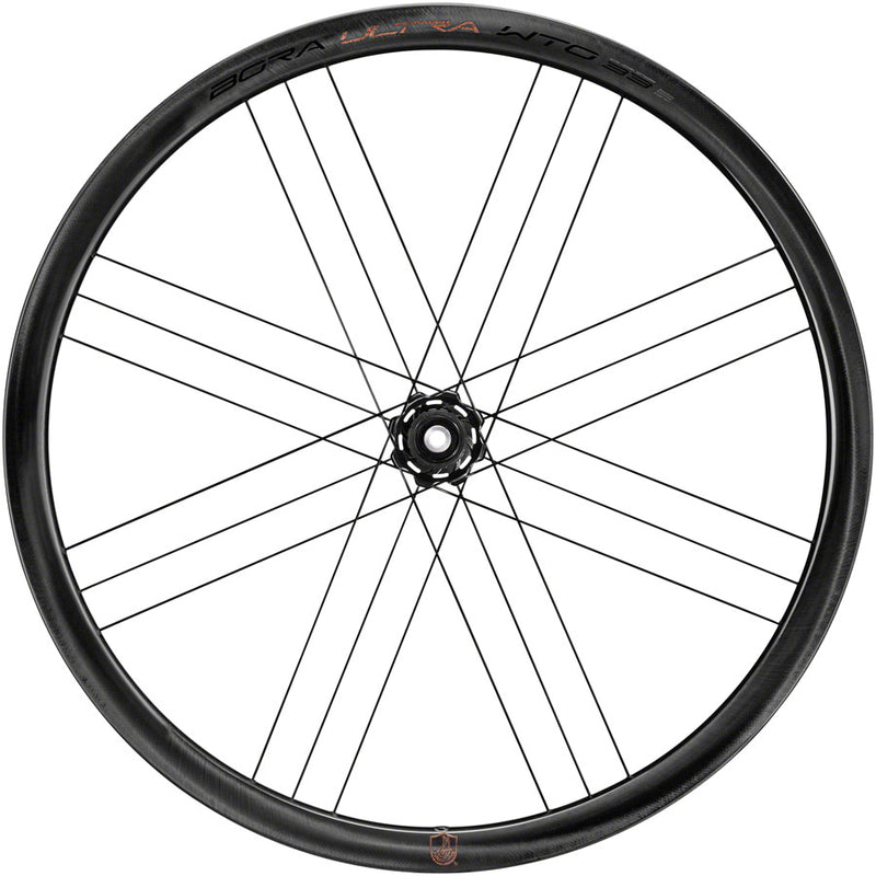 Load image into Gallery viewer, Campagnolo-Bora-Ultra-WTO-33-Disc-Brake-Front-Wheel-Front-Wheel-700c-Tubeless-Ready-Clincher-FTWH0531-Bicycle-Front-Wheel
