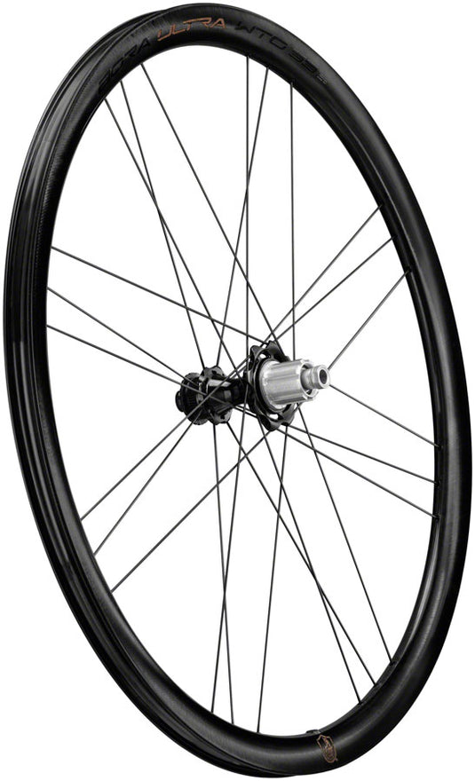 Campagnolo BORA Ultra WTO 33 Rear Wheel 700c 12x142mm Center Lock N3W TCS Gray