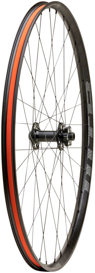 WTB 700c Front Wheel Proterra Light i23 12x100mm 28H 6-Bolt TCS Black Road