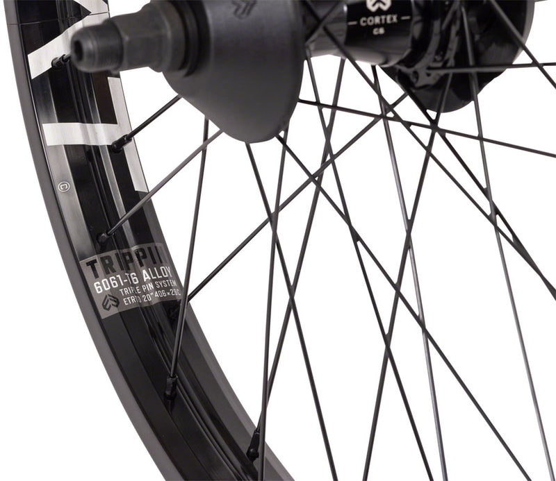 Load image into Gallery viewer, Eclat Trippin/Shift CS Rear Wheel - 20&quot;, 14 x 110mm, Cassette, RHD, Black
