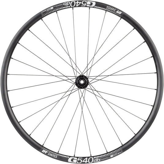 Quality Wheels Tiagra/G540 Rear Wheel - 700c, 12 x 142mm, Center-Lock, HG 11, Black