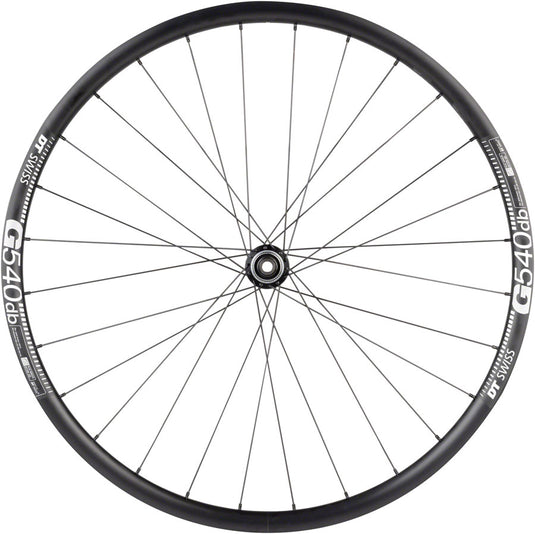 Quality Wheels Tiagra/G540 Rear Wheel - 700c, 12 x 142mm, Center-Lock, HG 11, Black