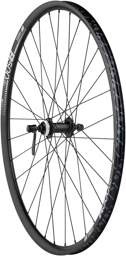 Load image into Gallery viewer, Quality Wheels Shimano / DT R500 Disc Wheelset - 700, QR x 100/135mm, Center-Lock, HG 11 Road, Black
