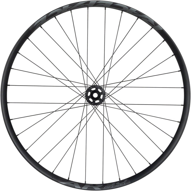 Load image into Gallery viewer, Quality Wheels Bear Pawls / RaceFace AR Front Wheel - 29&quot;, 15 x 110mm, 6-Bolt, Black
