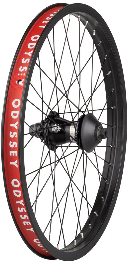 Odyssey Quadrant Rear Wheel 20in 14x110mm Rim Brake Clutch V2 RHD Clincher Blk